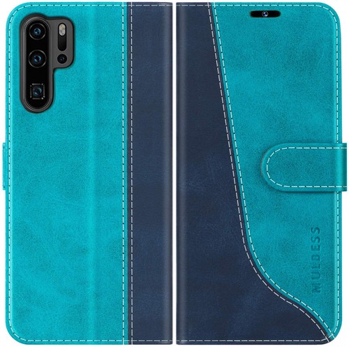 für Huawei P30 Pro Hülle Handyülle Leder mit Kartenfach Klapphülle mit Magnet...