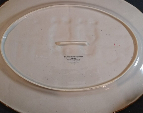 St Nicholas Square 18" Serving Platter - Picture 11 of 12