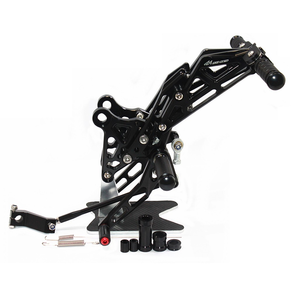Motorcycle Adjustable Rear Sets Foot Pegs For Grom MSX125 20132019 BK/GY/GD eBay