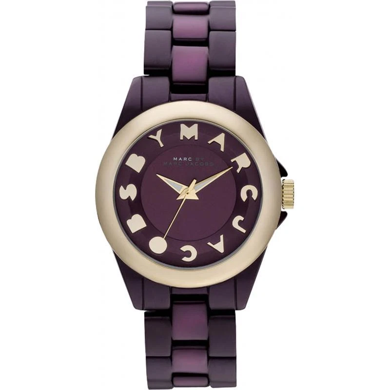 Marc jacobs purple clearance watch