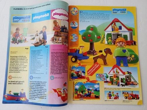 1996 PLAYMOBIL Catalog Action Figures Playsets & Attached 21 pg. Brochure FRENCH - Picture 2 of 24