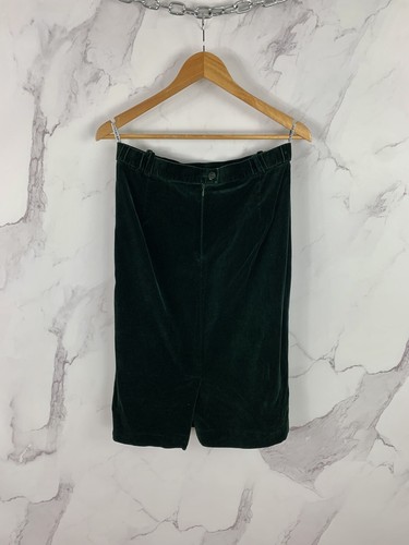 Givenchy, Vintage Givenchy En Plus Velour Skirt Size F46 US 12W