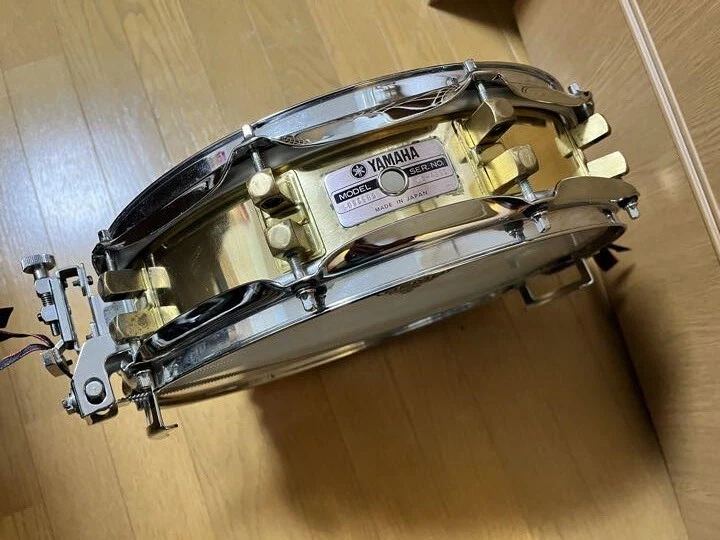 YAMAHA SD935BS Brass Piccolo Snare Drum 14x3.5 Very Good