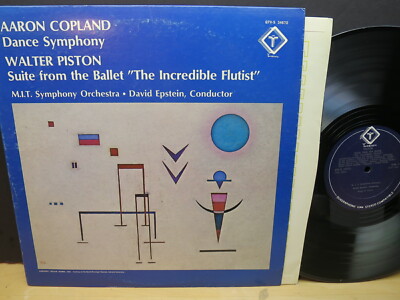 Aaron Copland (Dance Symphony)/ Walter Piston '' The Incredible Flutist'' (M-  Vox