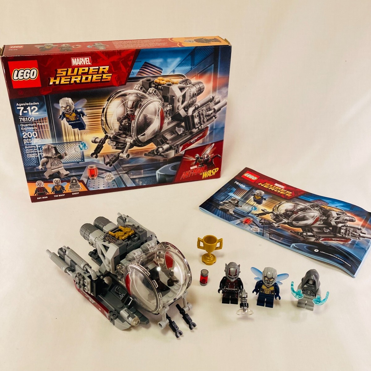 LEGO Marvel Super Heroes: RETIRED Quantum Realm Explorers (76109