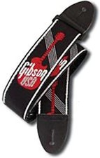New GIBSON ASGG-600 2 Raven Strap with Gibson...