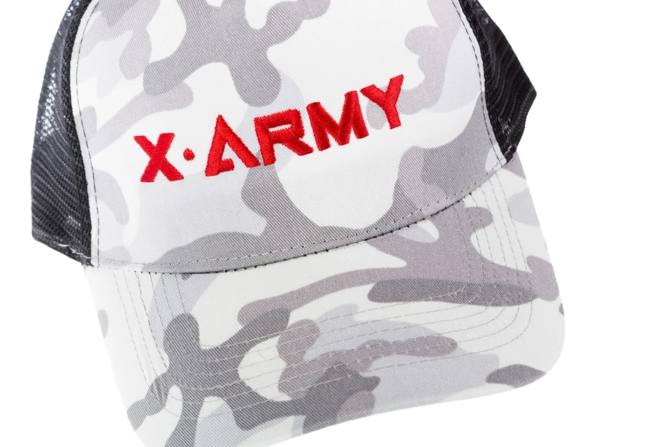 Cappello Uomo X-ARMY Artic Camouflage Snapback Trucker - Immagine 3 di 4