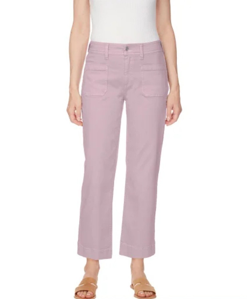 NWT Buffalo By David Bitton Women's High Rise Crop Purple Pants Size 4/27, 6/28