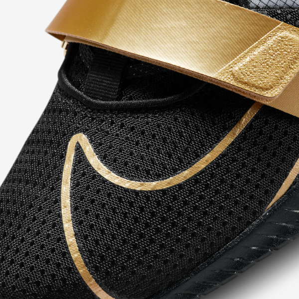 Nike Romaleos 4 SE Weightlifting Shoes 'Black & Gold' (CD3463-001