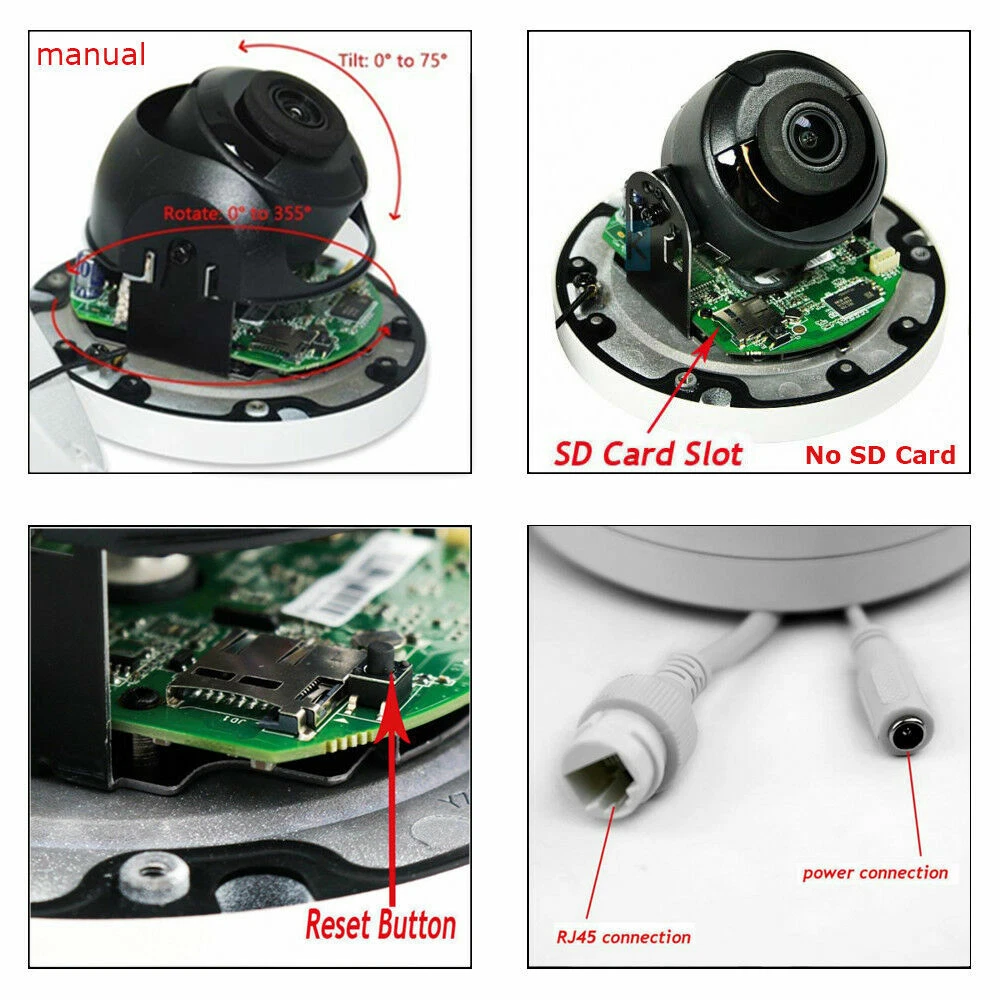 Hikvision bullet camera reset button 2025