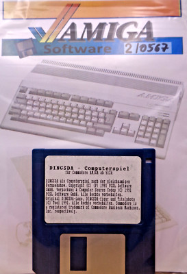 COMMODORE AMIGA -- DINGSDA - DAS COMPUTERSPIEL (PCSL SOFTWARE)