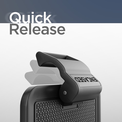 Belt Clip for Otterbox Symmetry Case - Samsung Galaxy A52 (Case not Included) - 第 3/6 張圖片