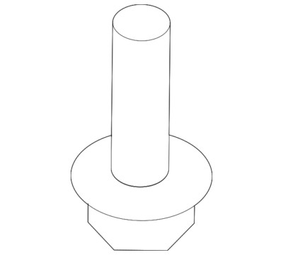 Genuine Subaru Instrument Panel Air Bag Bolt 010106160