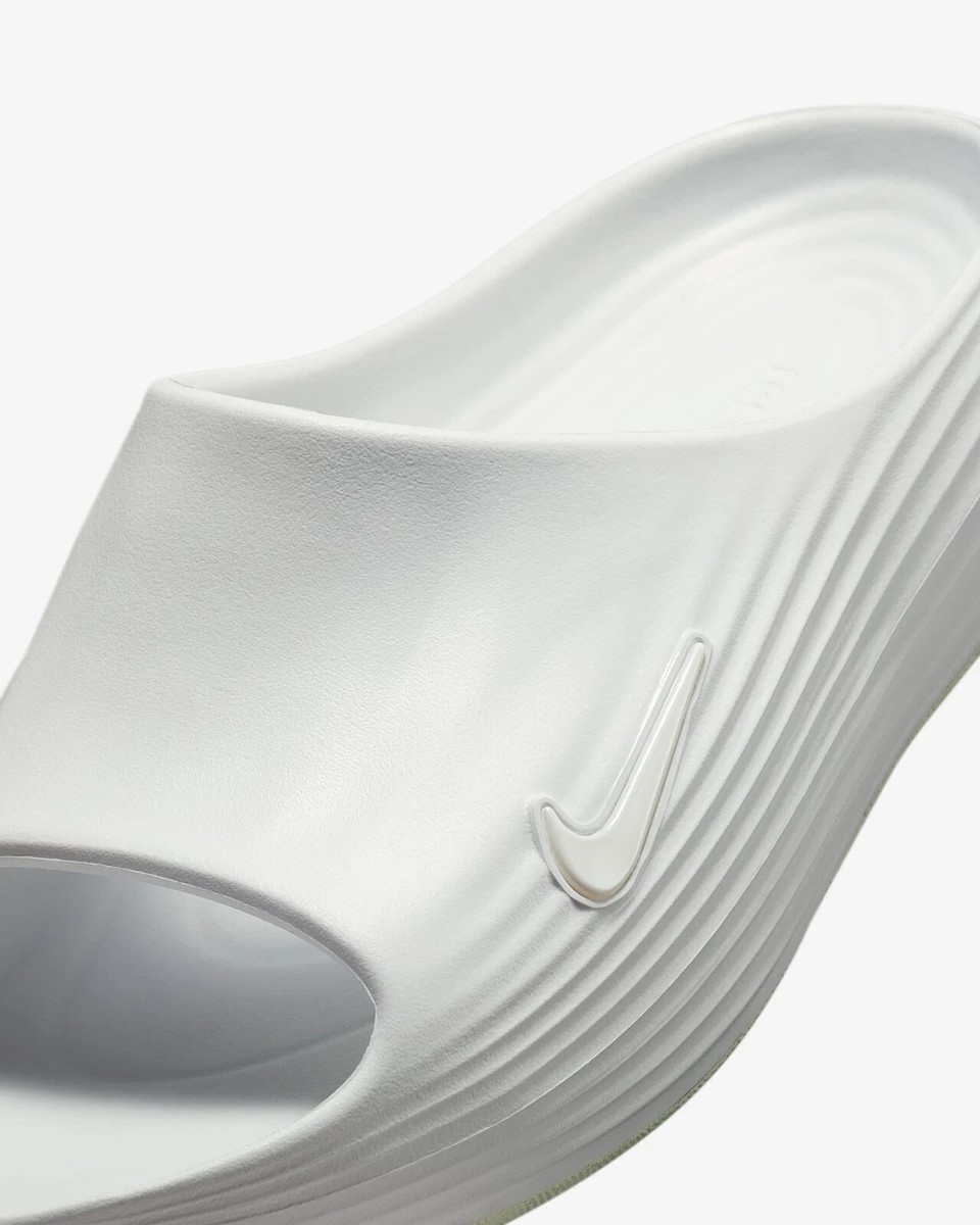 NIKE ☆ ReactX Rejuven8 Slide ‘Summit White’ Nike ReactX Rejuven8 