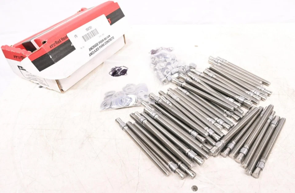 Anclaje de cuña Red Head SWW-3850, diámetro de anclaje de 3/8 pulgadas, acero inoxidable, PK 50 Foto 3 de 4