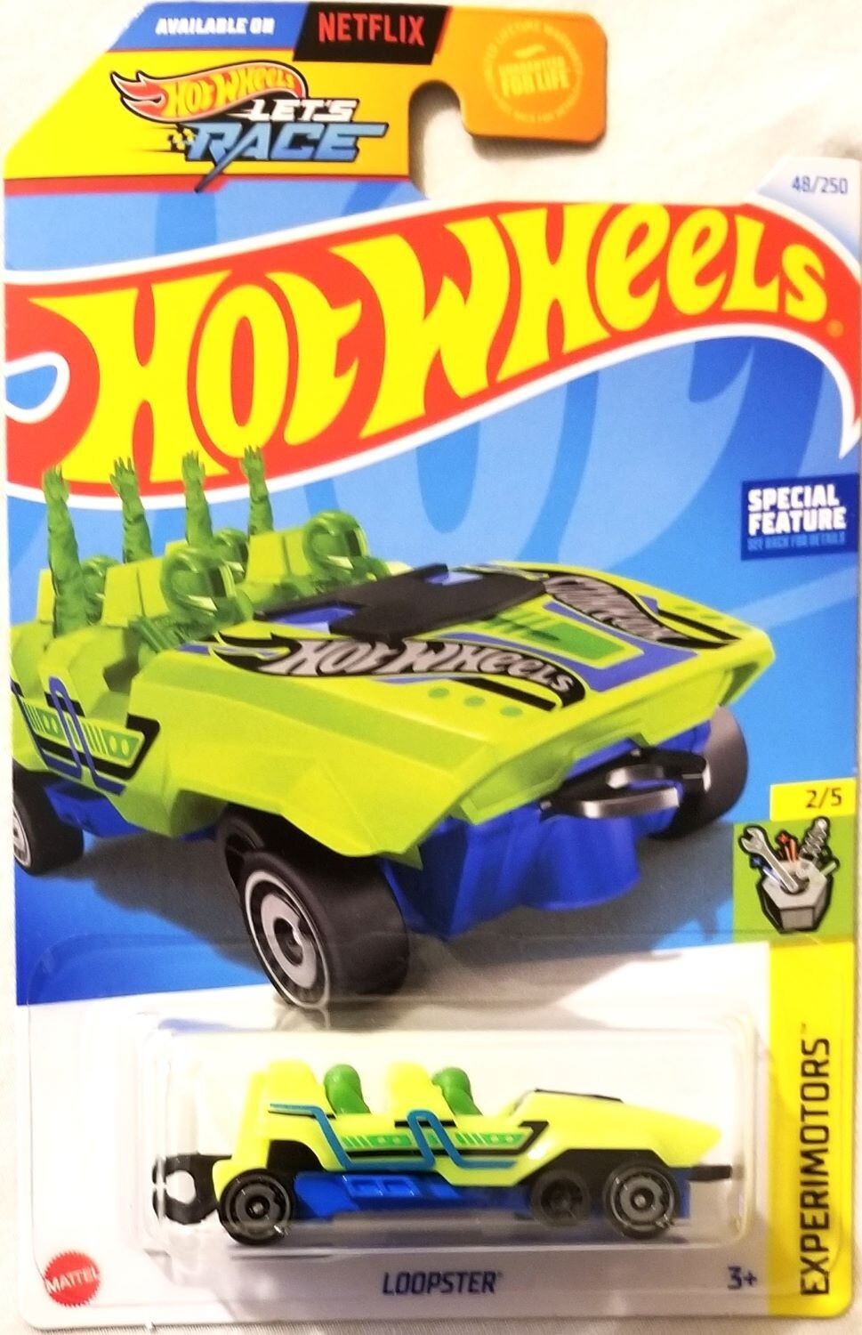 Hot Wheels - 2024 Experimotors 2/5 Loopster 48/250 (BBHTF14)