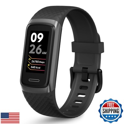 OCTANDRA Active 2 VeryFit Fitness Tracker Heart Rate SpO2 Blood Oxygen Satura