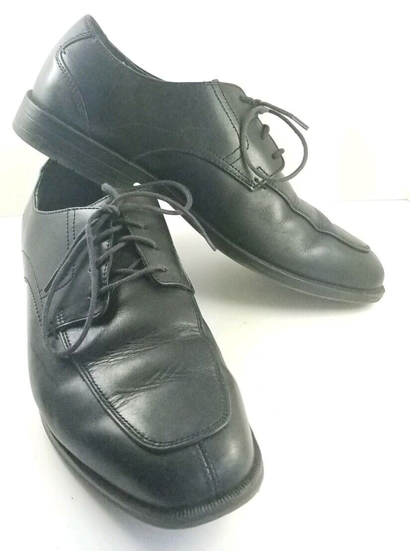 SAOLA Scarpe da uomo Stacy Adam's Oxford taglia 8 in pelle nera