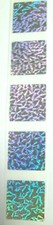 100 TLW 3/4" Standard Holographic Hologram Label Stickers Seals