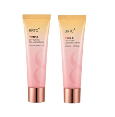 BRTC Time 8 Lift-Toning Collagen Cream 80ml 2.70oz  * 2ea