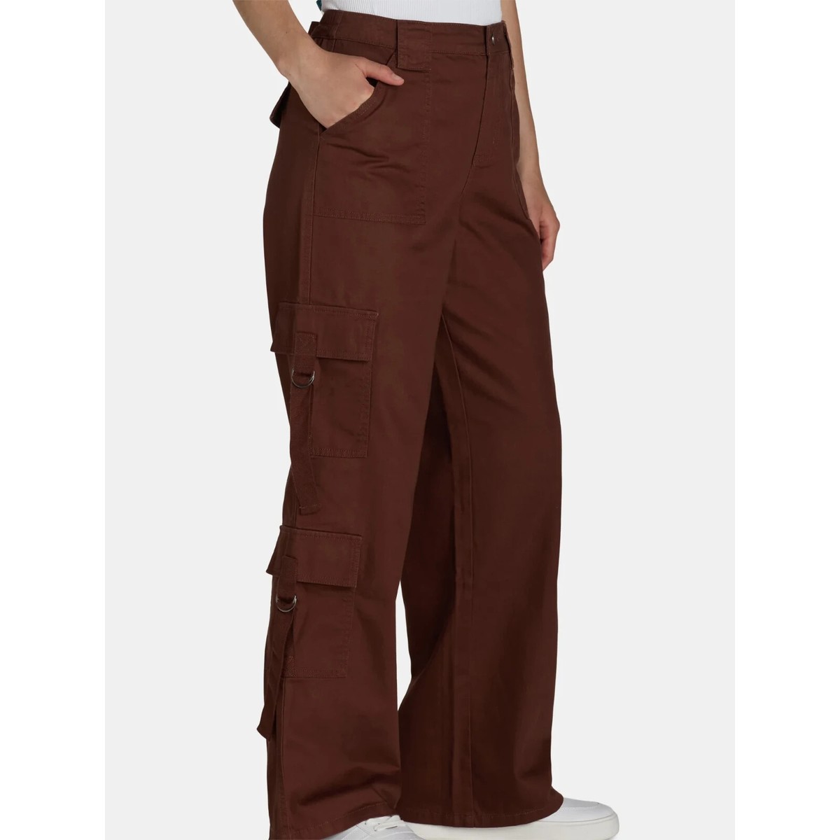 No Boundaries Cargo Pant Brown or Tan Wide Leg Sizes XS, S