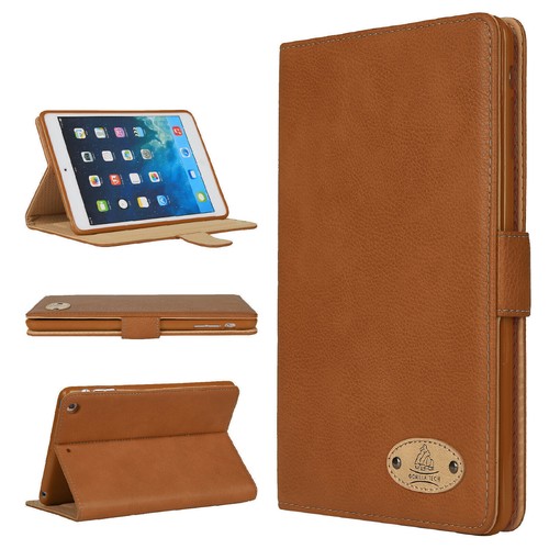 Apple iPad Lederhülle Original Gorilla Slim Smart Flip Cover 12,9, 9,7, Mini 6 - Bild 25 von 60