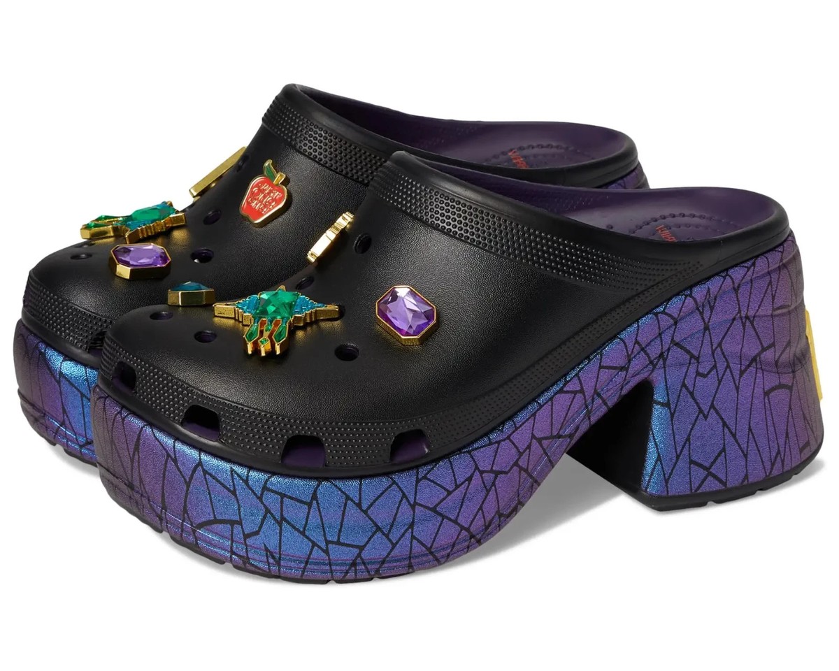 Crocs Disney Evil Queen Siren Snow White Womens Size 8 | eBay