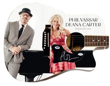 Phil Vassar Signed 1:1 Signature Edition Graphics Photo Guitar PSA