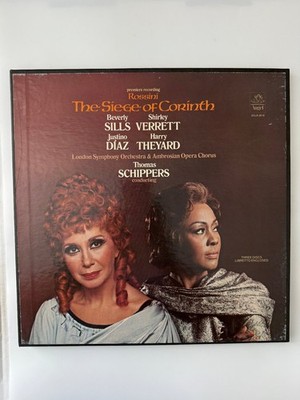 Rossini The Siege of Corinth 3LP Record 1975 Limited Edition Angel Opera 33RPM