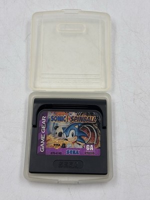 Sonic the Hedgehog: Spinball (Sega Game Gear) With Protective Case