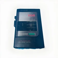 VTG Sony TCM-75V Portable Cassette Player Recorder Tested & Working