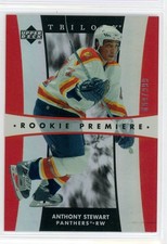 2005-06 Trilogy ANTHONY STEWART Rookie premiere Card #193. rookie card picture