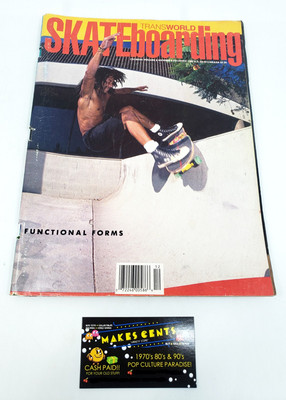 1988 Transworld Skateboarding Magazine Functional Forms / December 1988 / Vol. 6