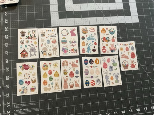 56 Sheets Of Easter Themed Temporary Tattoos, Party, Jesus, Easter Sunday - Picture 5 of 7
