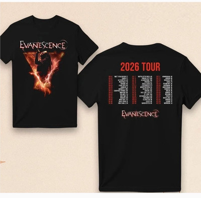 Evanescence World Tour 2026 T-Shirt