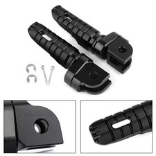 Front Footrests Foot Peg Fits HONDA CB125R CBR250RR/1000RR CB600F CB1100 BLK