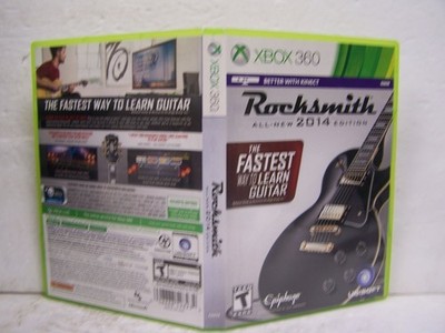 Rocksmith 2014 Edition (Xbox 360, 2014) CIB