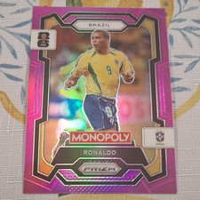 Panini 2026 Prizm Monopoly FIFA World Cup Ronaldo Brazil #18 Pink 031/199