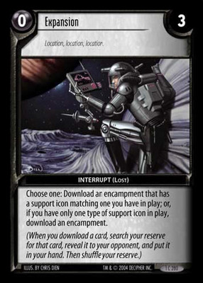 Erweiterung - Incursion - Wars TCG
