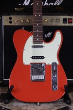 Fender Player Plus Nashville Telecaster Electric Guitar | Aged Candy Apple Red