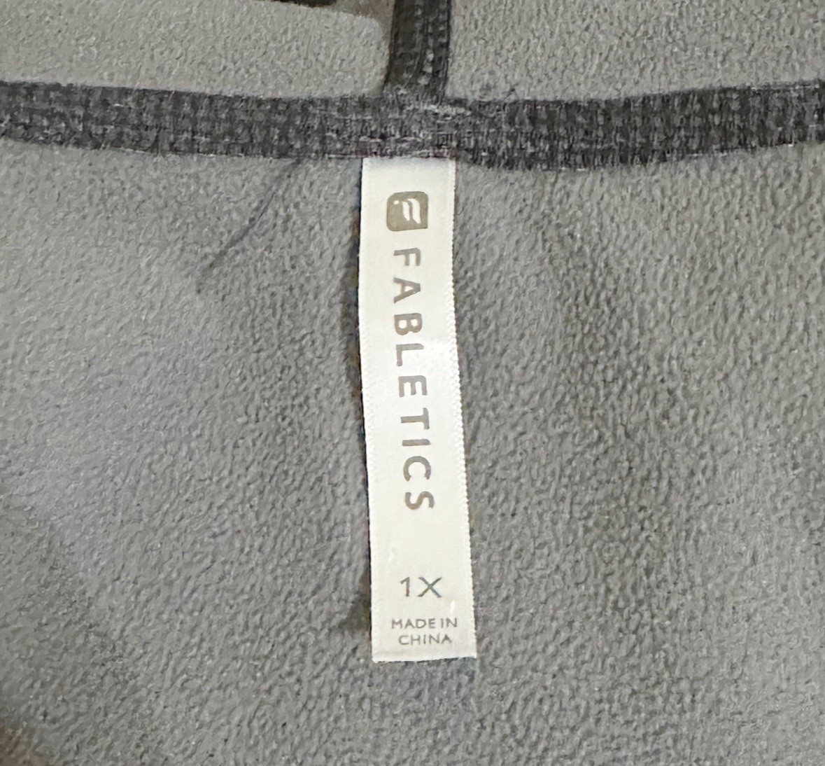 Fabletics Black Softshell Hooded Jacket Full Zip … - image 8