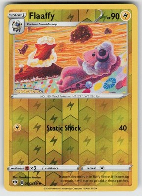 PO-04 Reverse Holo Flaaffy 056/189 Uncommon SWSH03: Darkness Ablaze NM