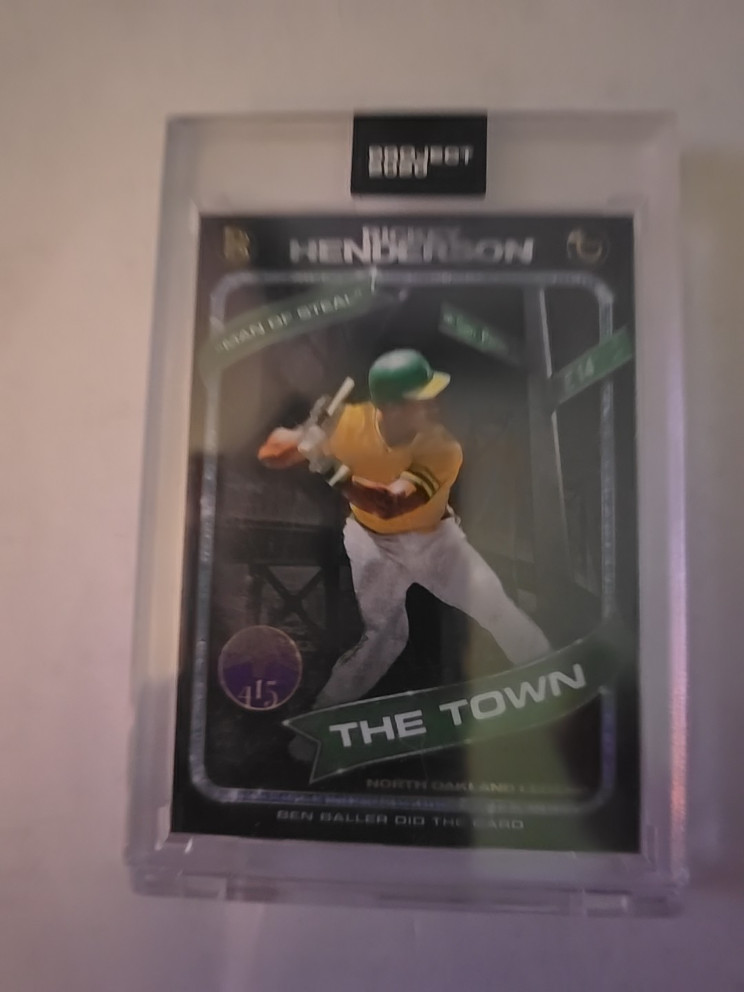 2020 Topps Project 2020 - 1980 Topps Rickey Henderson #71 Ben Baller /15741