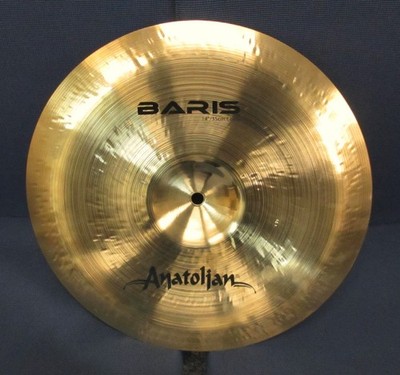 Anatolian Baris China 14'' Zoll brilliant Becken Cymbal Drum NOS