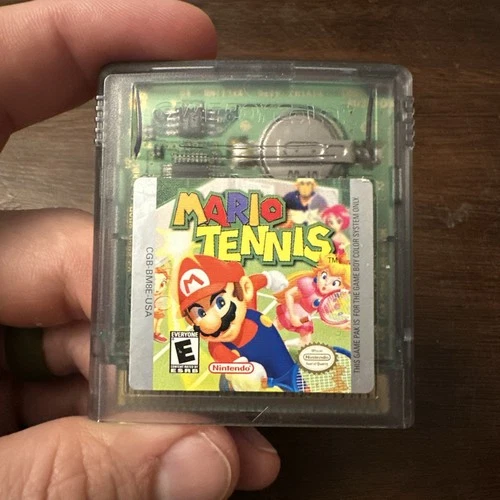 Mario Tennis (Nintendo GameBoy Color GBC) Tested - Authentic