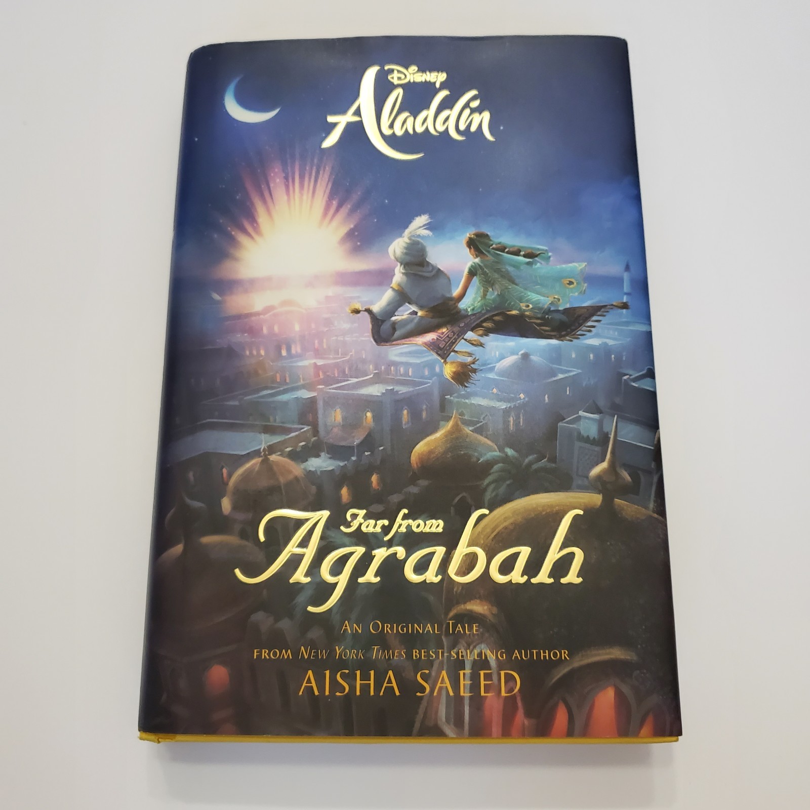 Aladdin: Far from Agrabah by Aisha Saeed (2019, Hardcover)