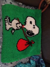 Snoopy Latch Hook Rug