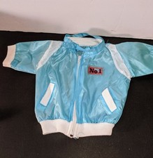 Vintage Tonka Pound Puppies Teal Windbreaker Jacket Coat No. 1