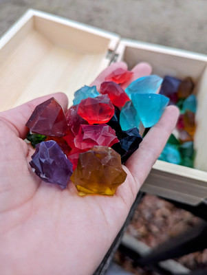 Scoop of Resin Crystals for Crafting