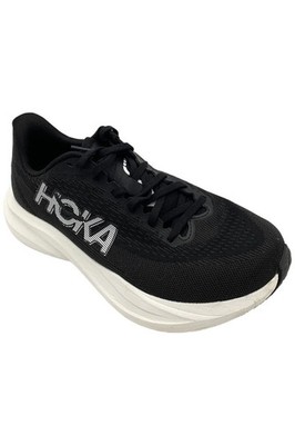 HOKA Women's Mach 7 Sneaker Black/White